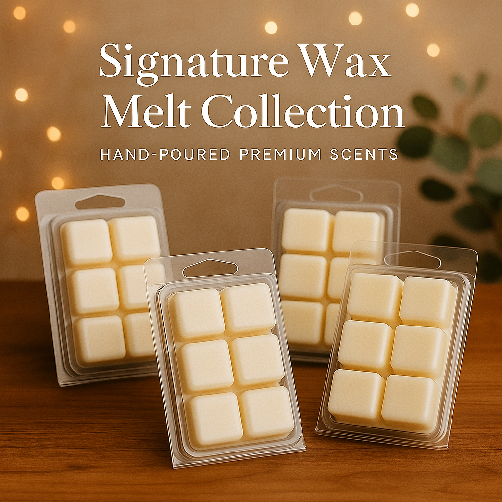 Signature Wax Melt Collection – Premium Hand-Poured Soy Paraffin