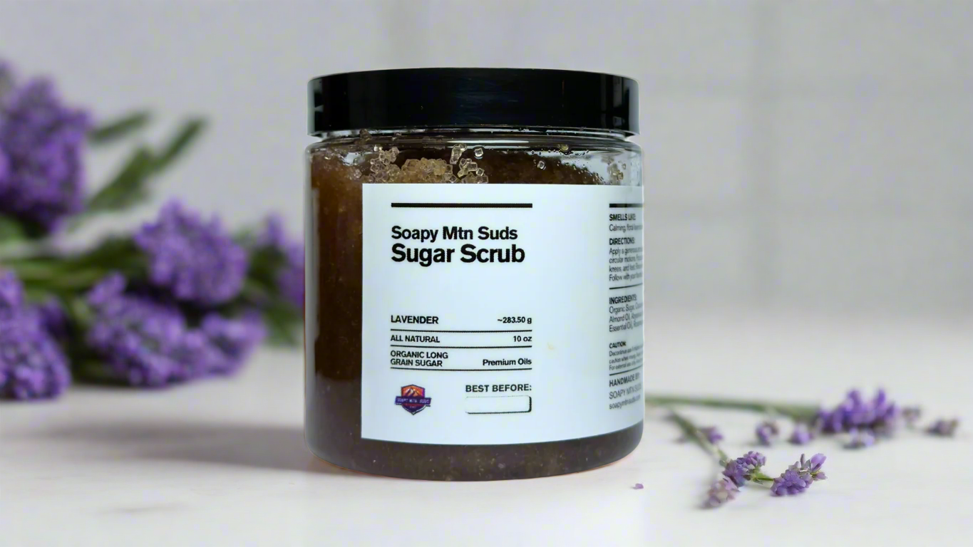 Lavender – All-Natural Sugar Scrub