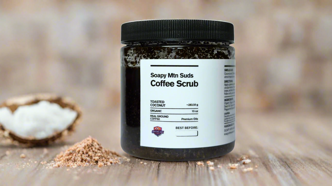 Toasted Coconut Coffee Scrub – All-Natural Exfoliant