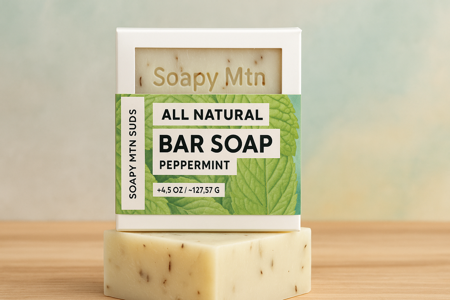 Peppermint – Handcrafted Bar Soap