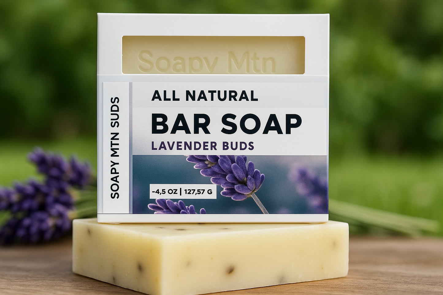 Lavender Buds – Handcrafted Bar Soap