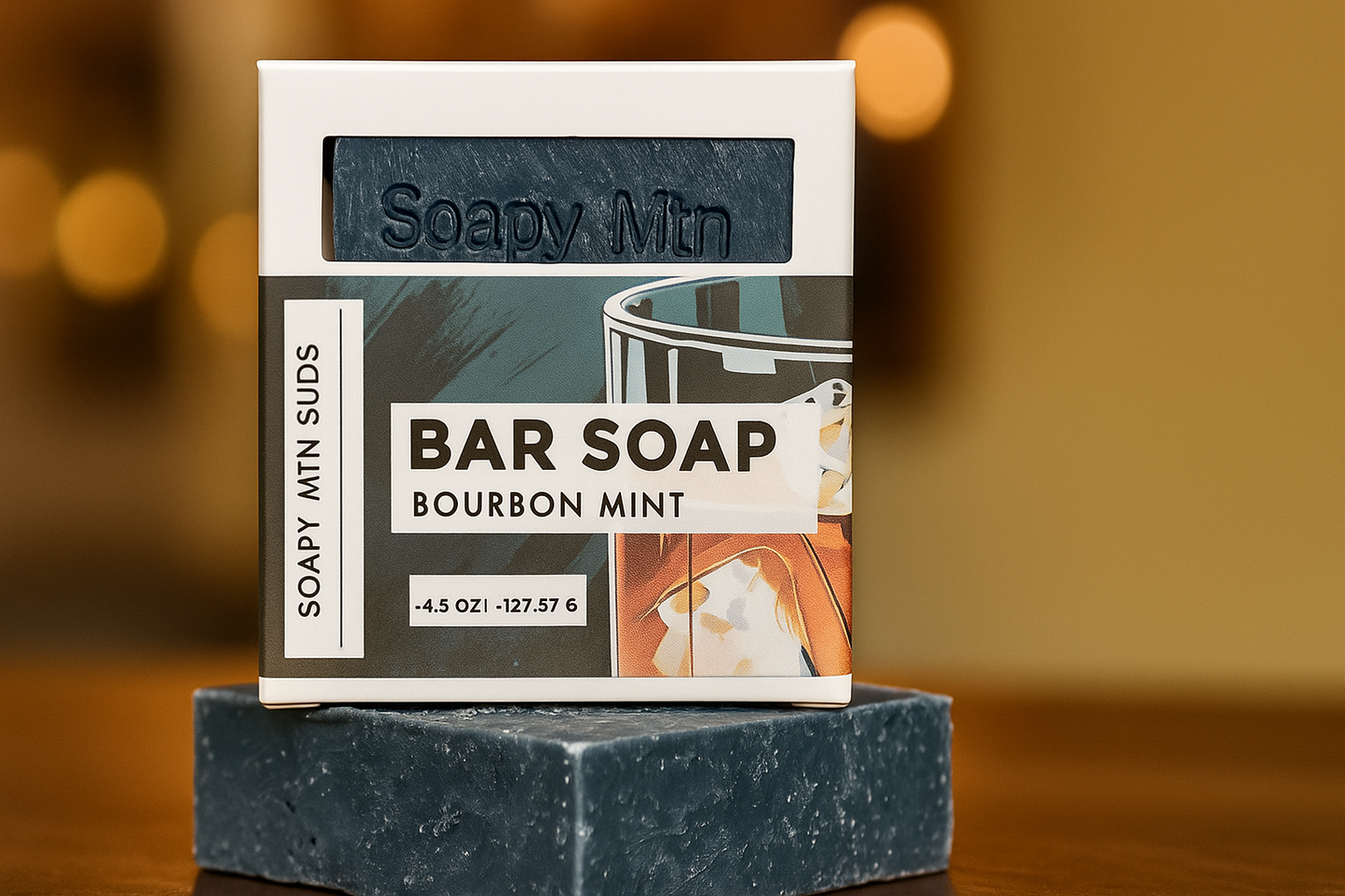 Bourbon Mint Bar Soap