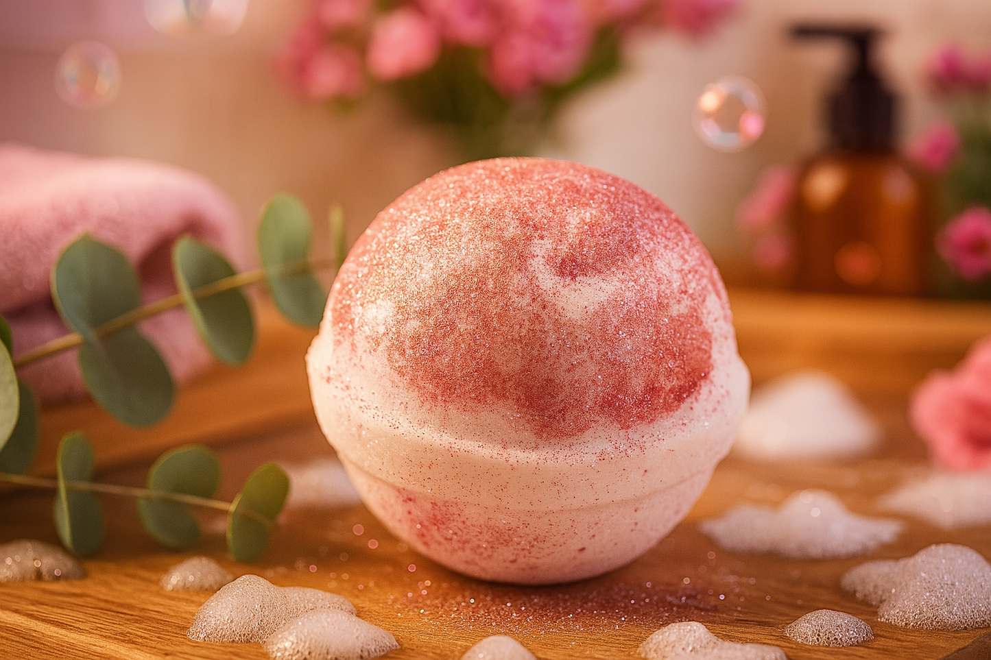 Pink Sugar (Type) Shea Butter Bath Bomb