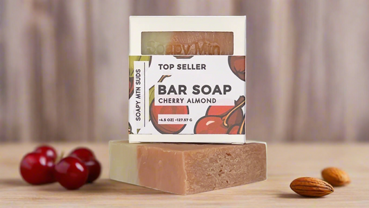 Cherry Almond Handcrafted Soap