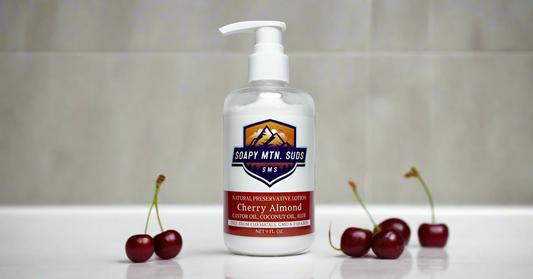 Cherry Almond Natural Preservative Lotion