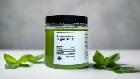 Energize & Refresh All Natural Sugar Scrub