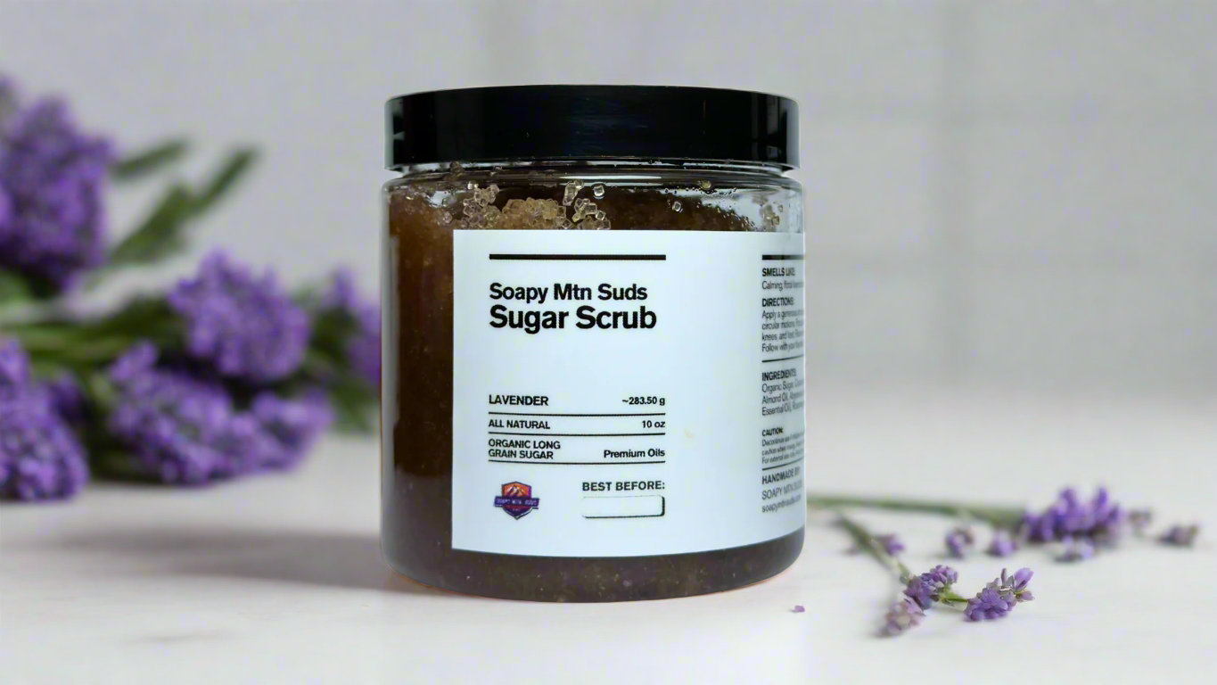 Premium Lavender Sugar Scrub