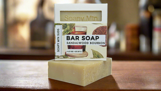 Sandalwood Bourbon Artisan Soap | Premium Handcrafted Skincare