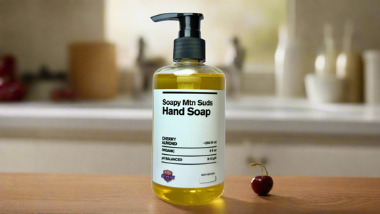 Organic Cherry Almond Liquid Hand Soap – Sweet & Nourishing