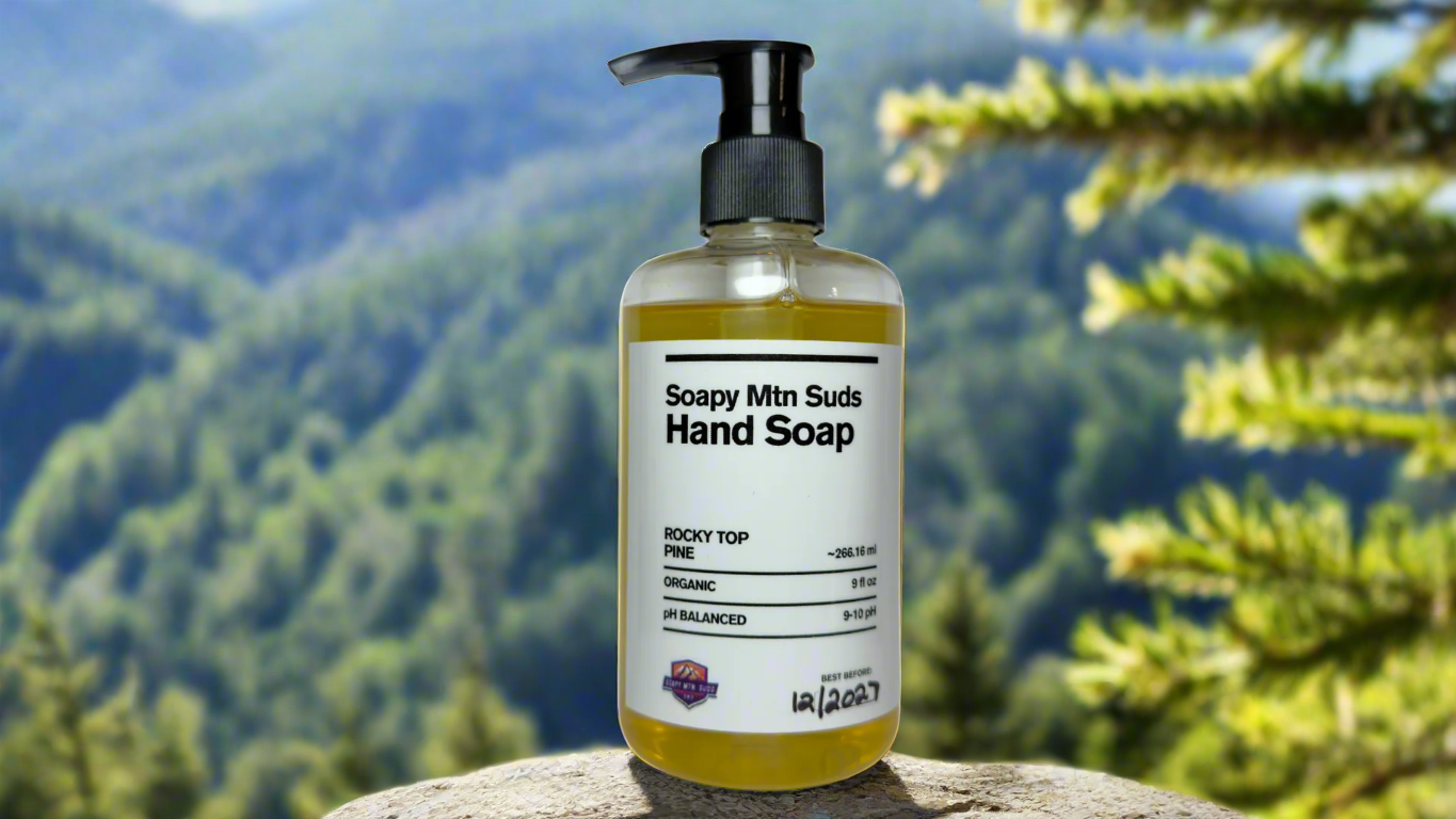 Rocky Top Pine Organic Liquid Hand Soap – Fresh & Forest-Fresh