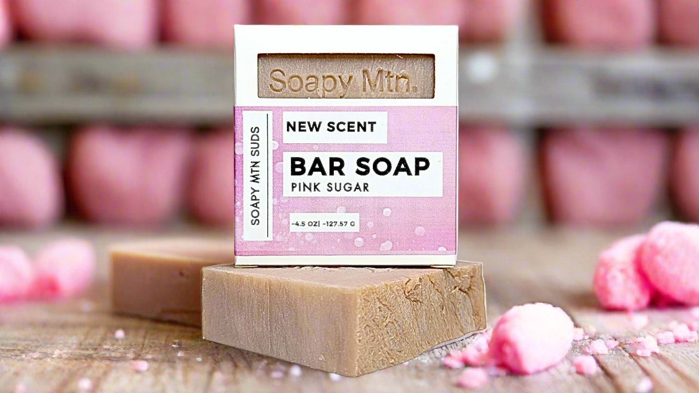 Pink Sugar Handcrafted Soap | Sweet & Luxurious Natural Skincare