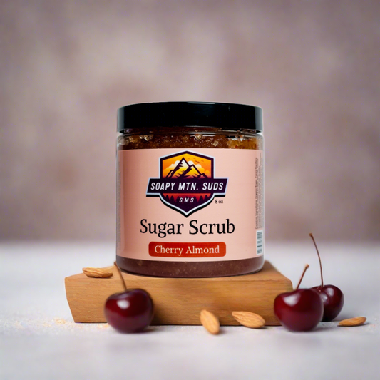 Premium Cherry Almond Sugar Scrub