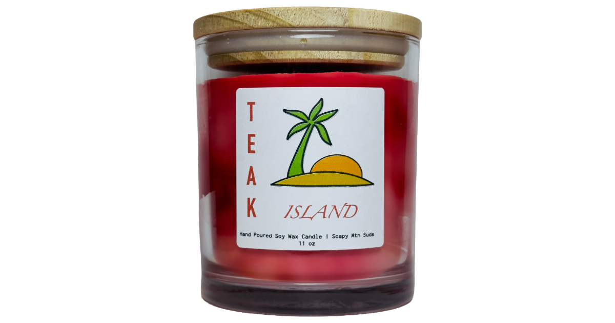 Teak Island Candle