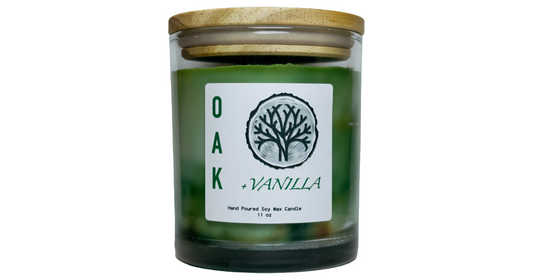 Oak & Vanilla Candle