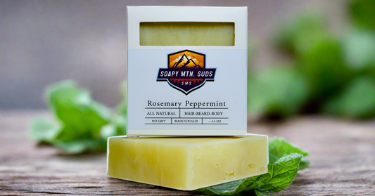 Rosemary Peppermint Handcrafted Soap