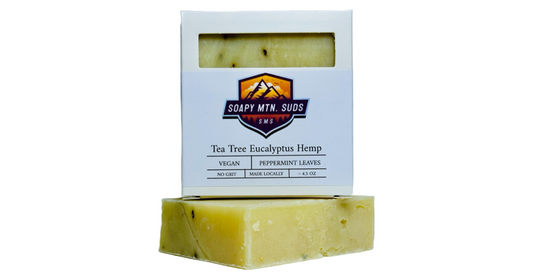 Tea Tree & Eucalyptus Hemp All Natural Handcrafted Soap