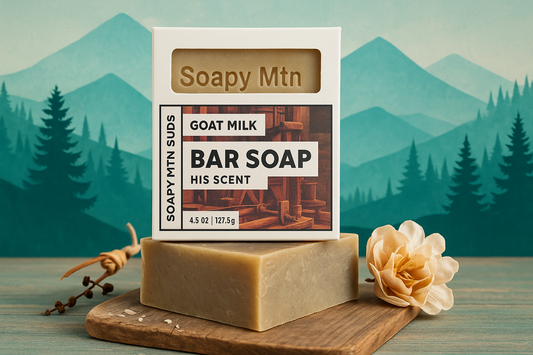 His Scent – Handcrafted Goat Milk Soap