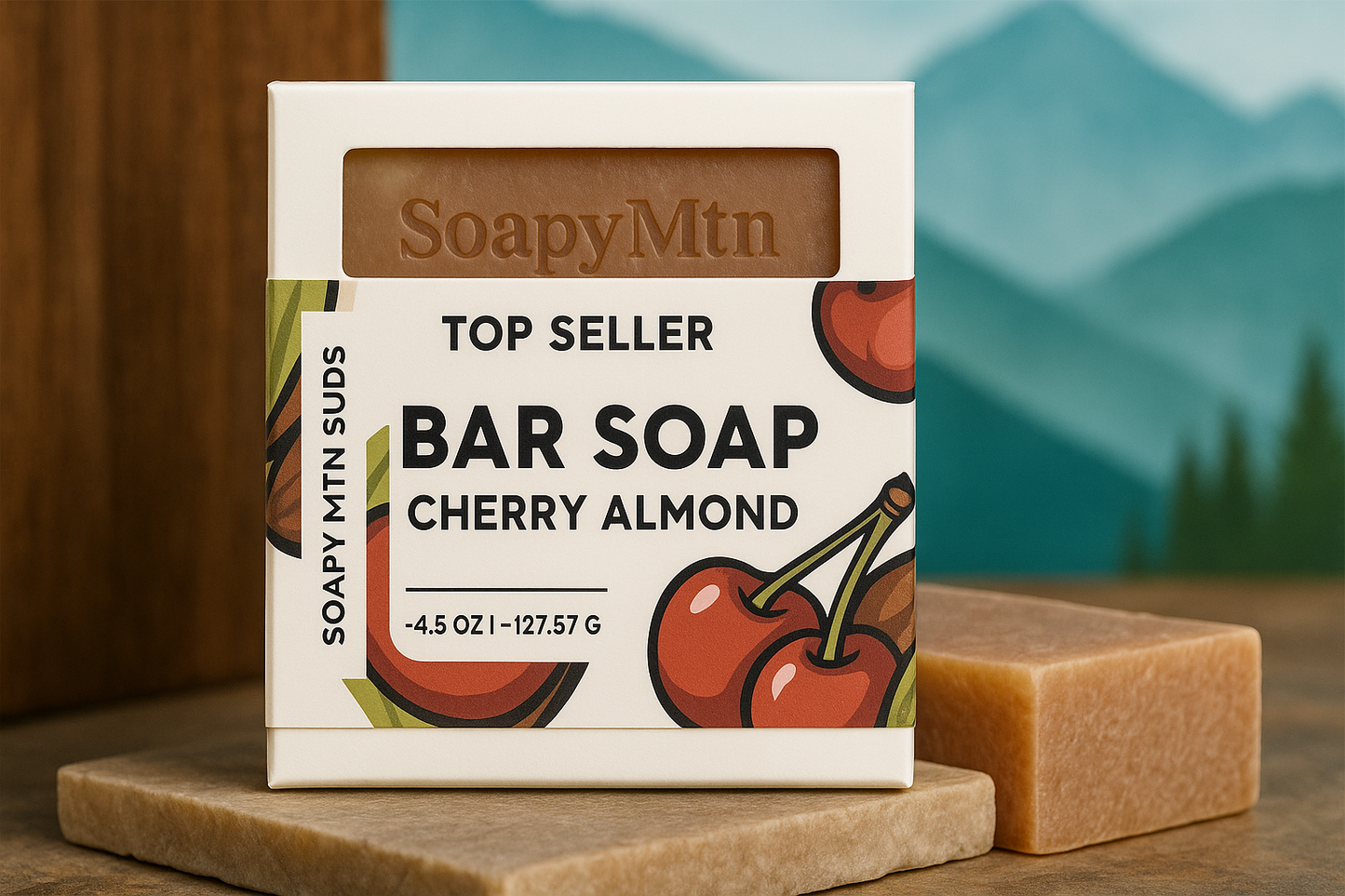 Cherry Almond – Handcrafted Bar Soap