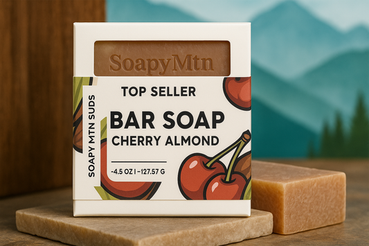 Cherry Almond – Handcrafted Bar Soap
