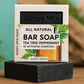 Tea Tree Peppermint – Activated Charcoal Handcrafted Soap