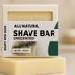 All Natural Unscented – Shave Bar Soap