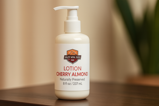 Cherry Almond Natural Lotion – Skin So Soft, It’s Almost Illegal