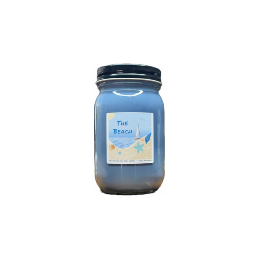 The Beach Mason Jar Candle