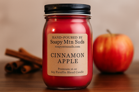Spiced Baked Apple Candle – Premium Soy Blend