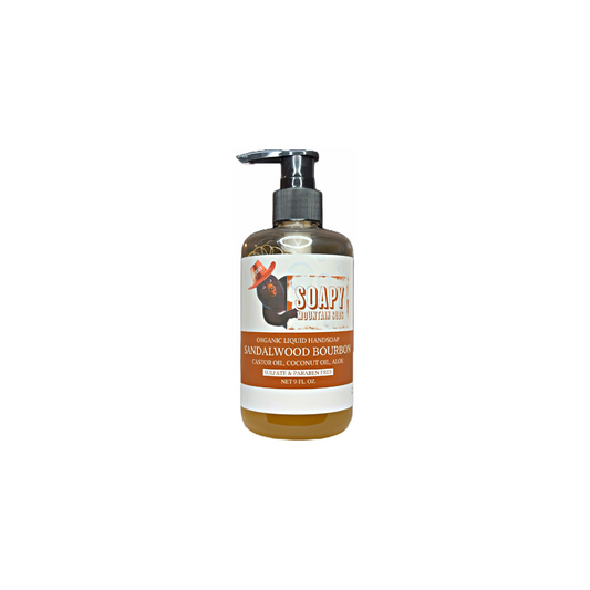 Sandalwood Bourbon Organic Liquid Hand Soap