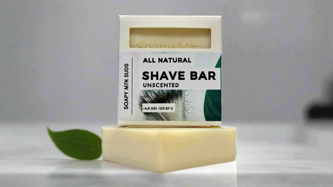 All Natural Unscented – Shave Bar Soap