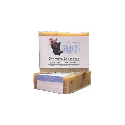 Oatmeal Lavender Goats Milk Handcrafted Soap