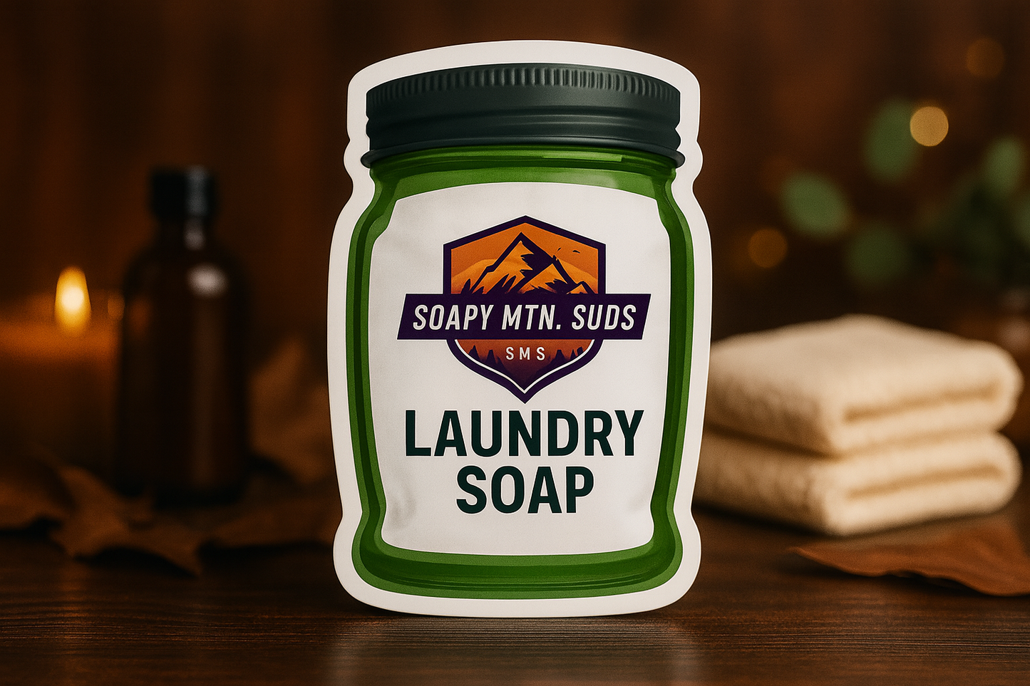 Mahogany Teakwood (Type) – Natural Laundry Soap