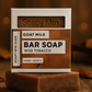 Soapy Mtn Suds Wild Tobacco Goat Milk Soap – handcrafted cold process soap with bold tobacco, warm amber, and subtle spice notes, enriched with creamy goat milk for a moisturizing, masculine clean.